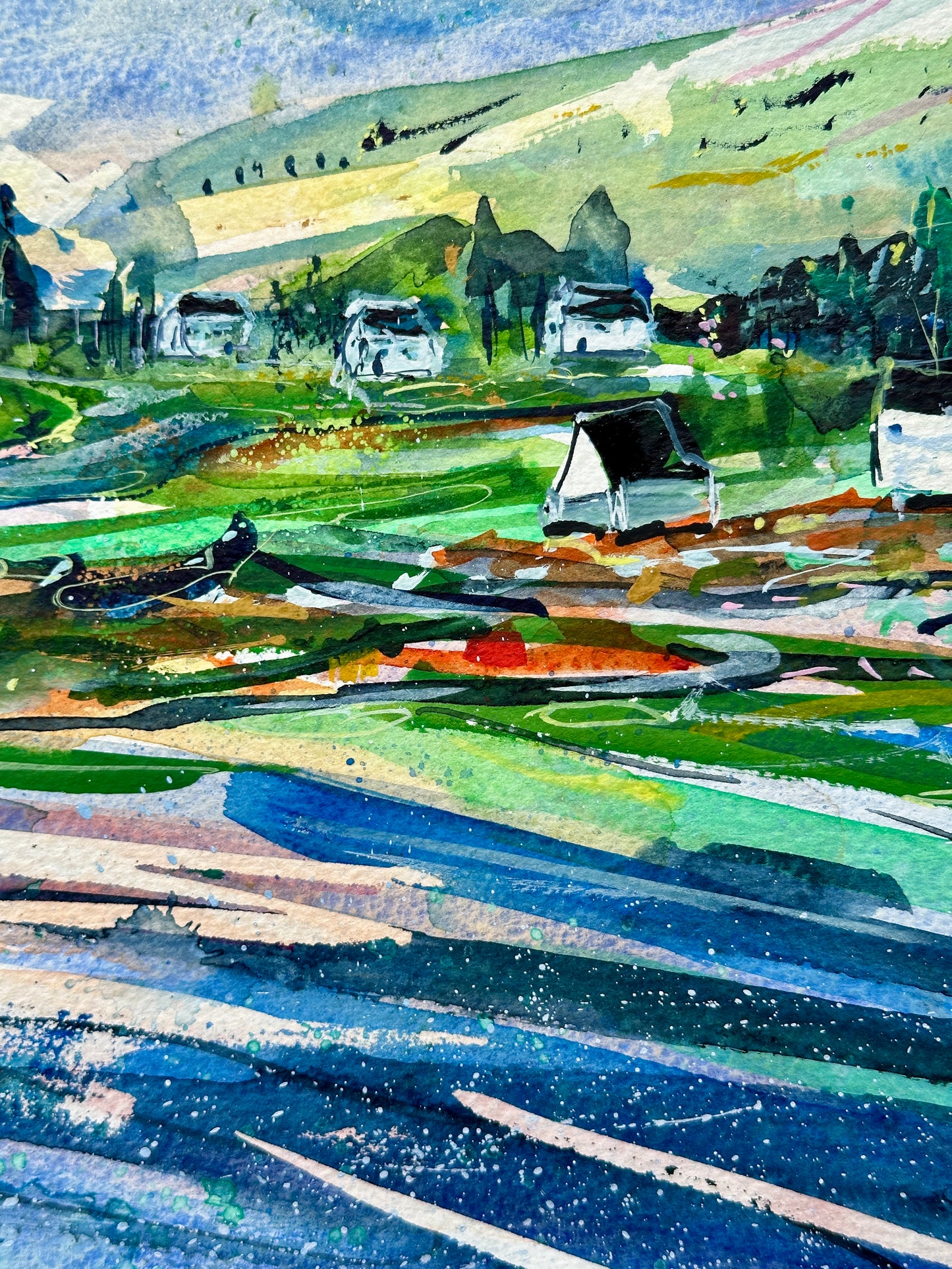 Sunset Skye (Original, Signed and Framed)