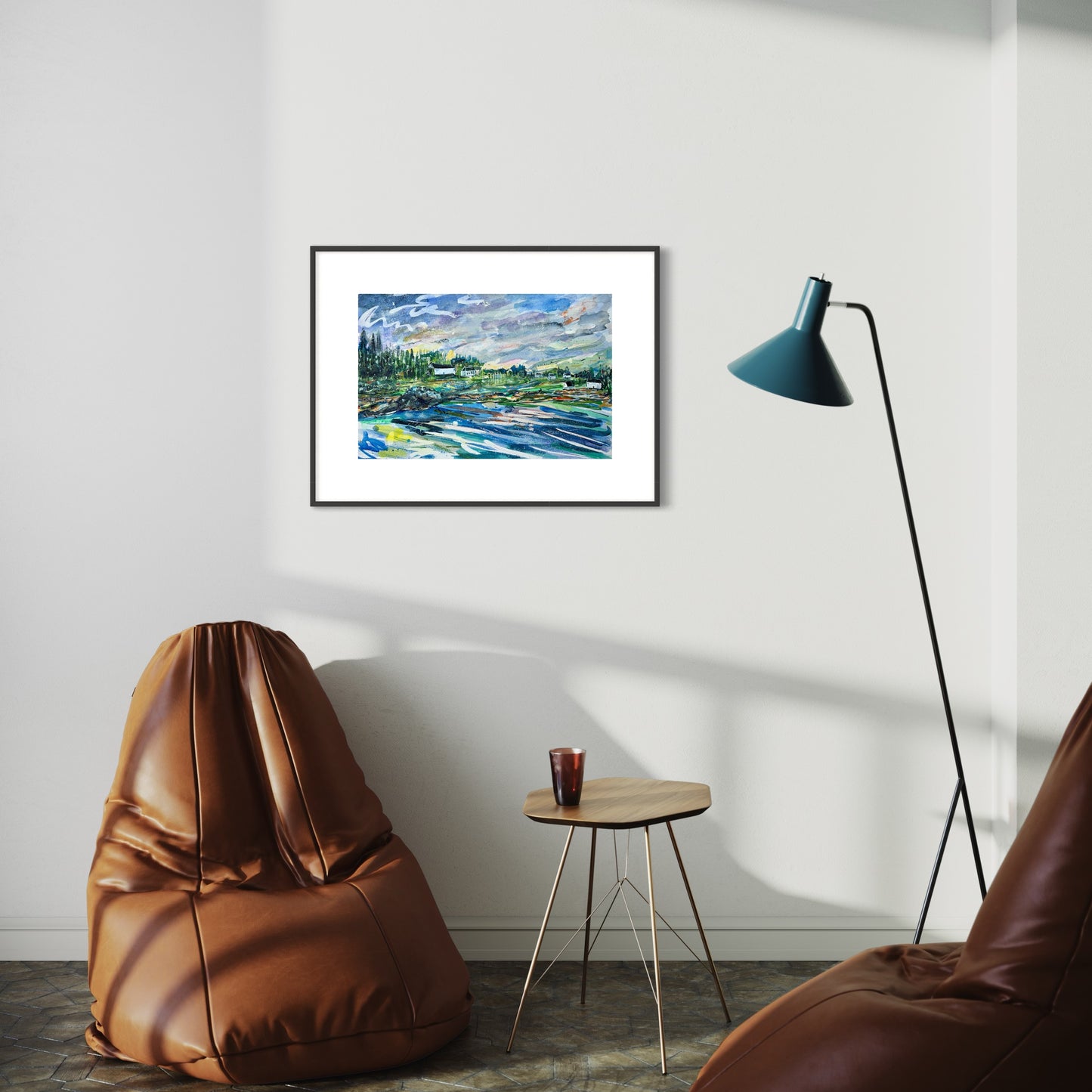 Sunset Skye (Original, Signed and Framed)