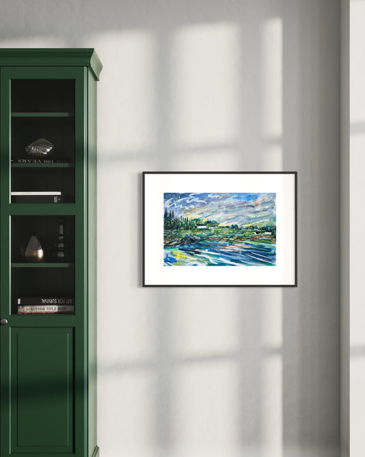 Sunset Skye (Original, Signed and Framed)