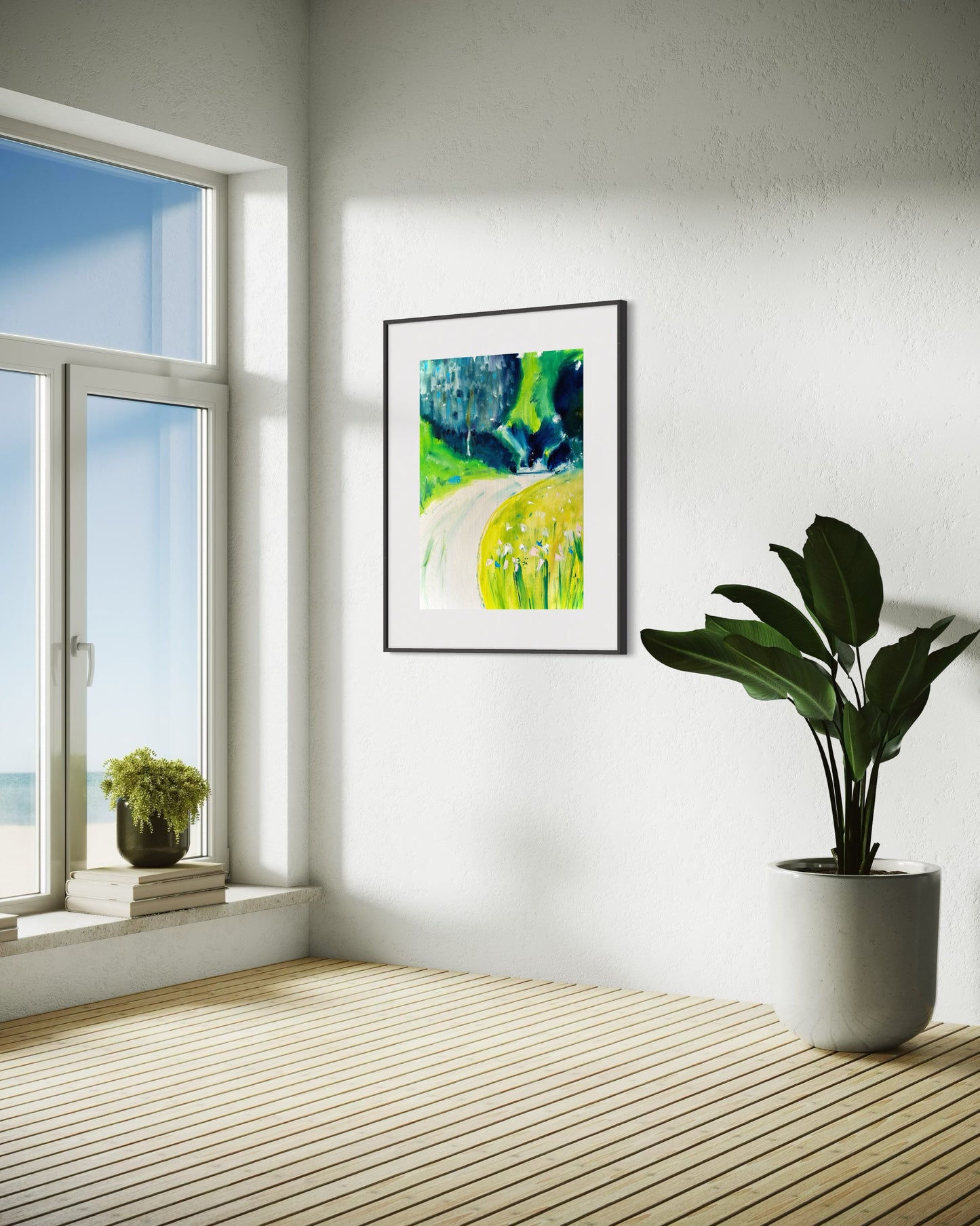 Hold the day light (Original, Signed and Framed)