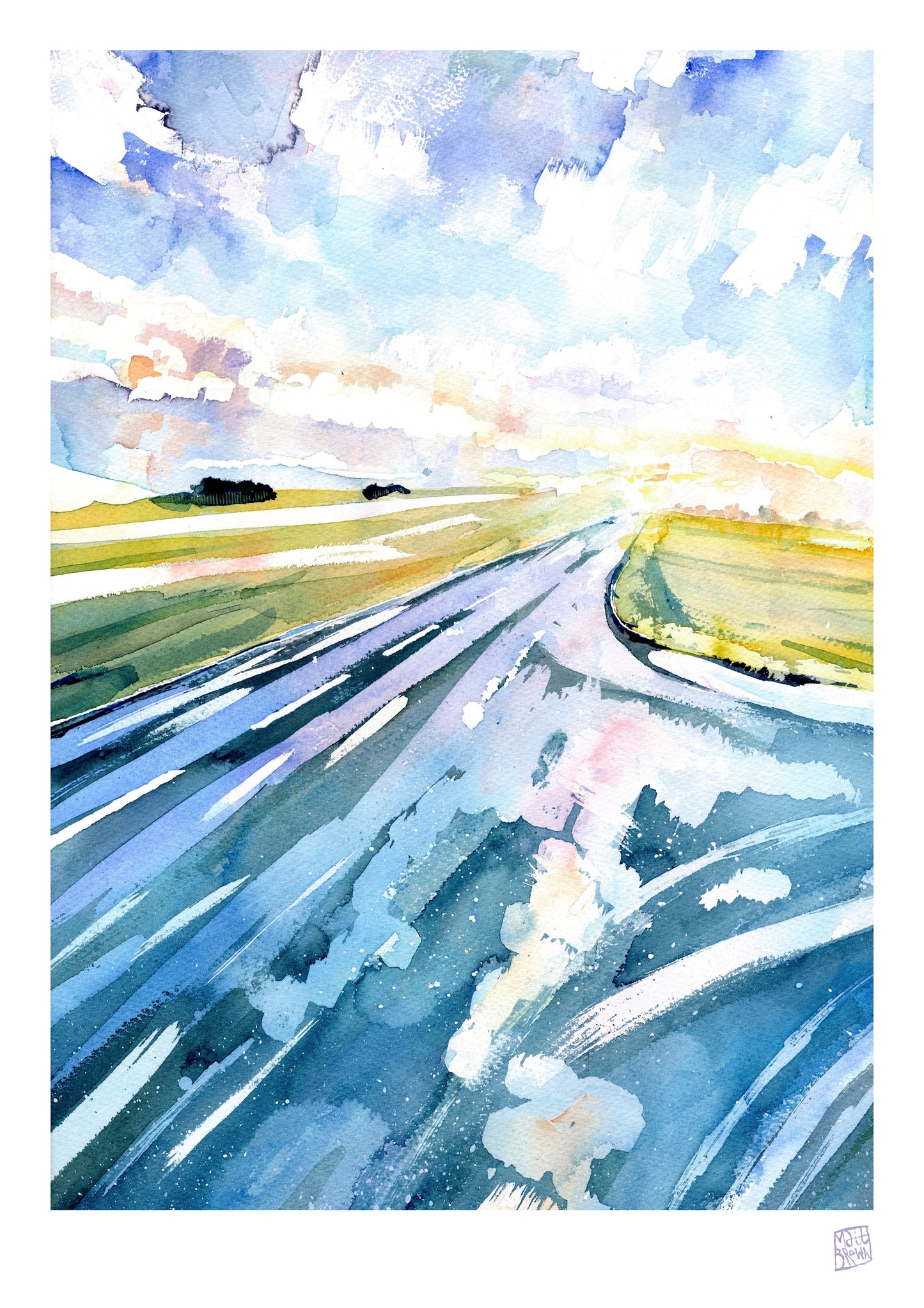 Limited Edition Print - Heading Forward