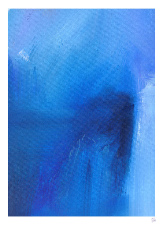 Limited Edition Print - Peace in Blue