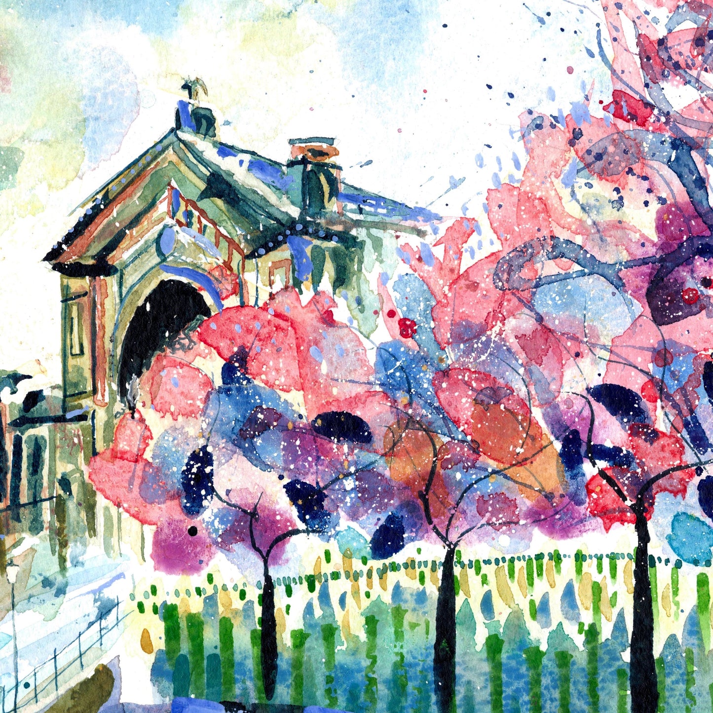 Good Morning Blossom (Original, Signed and Framed)