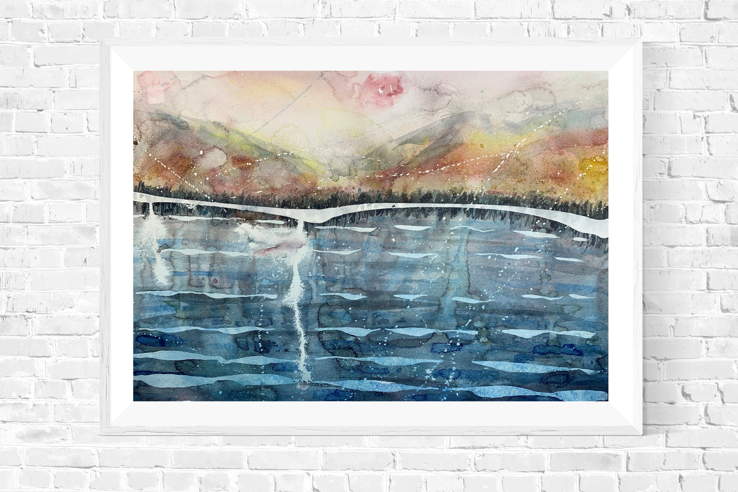 1966 Mini Cooper S (Original, Signed and Framed)