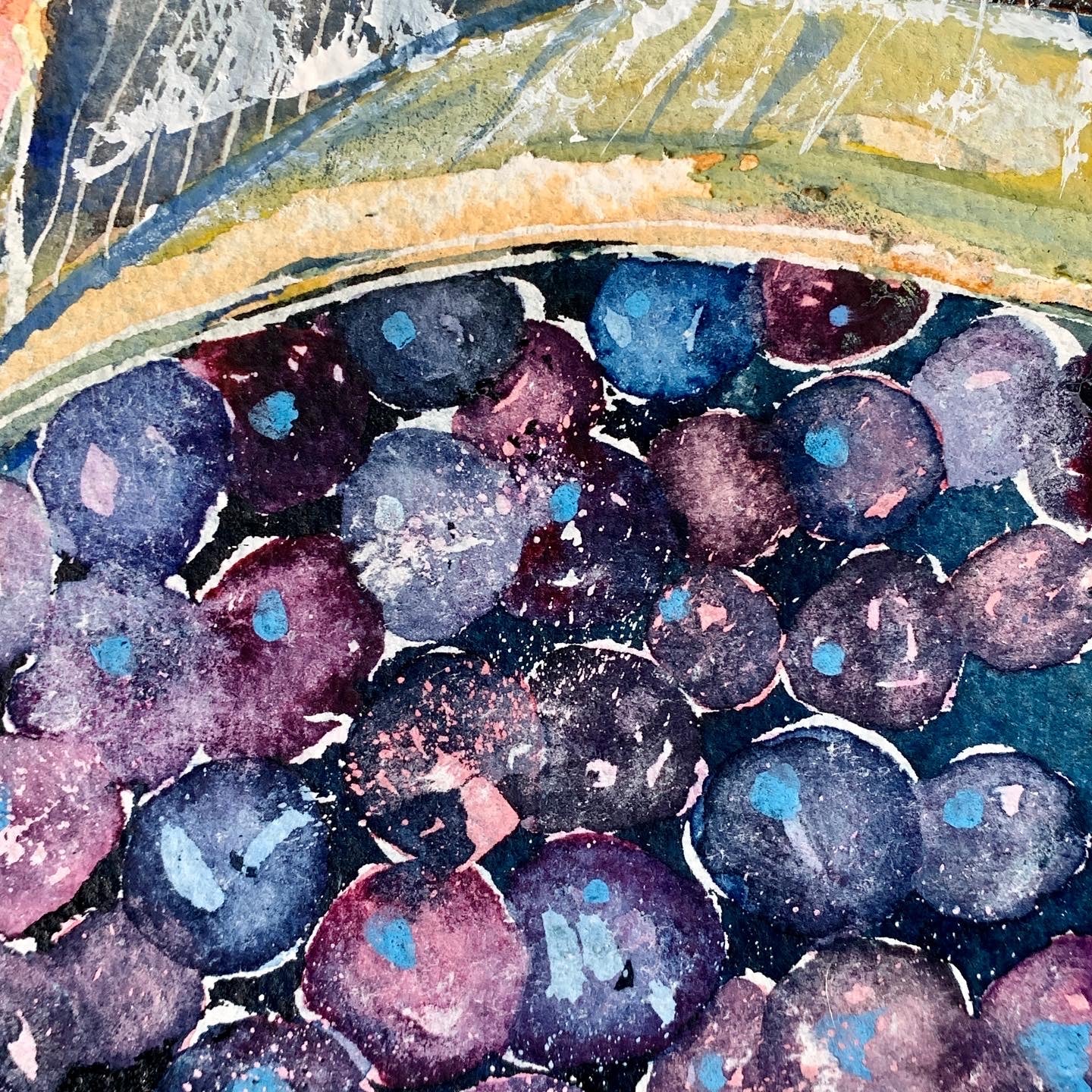Fruit of the Late Summer (Original, Signed and Framed)