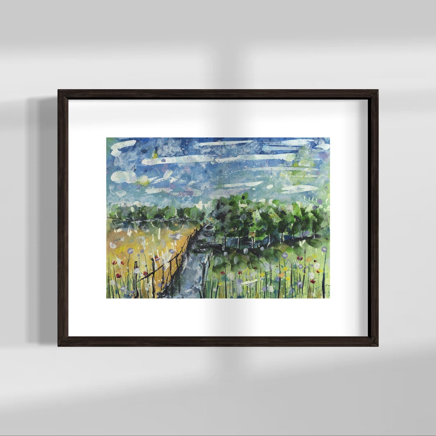SALE - Old Roads - Original Painting