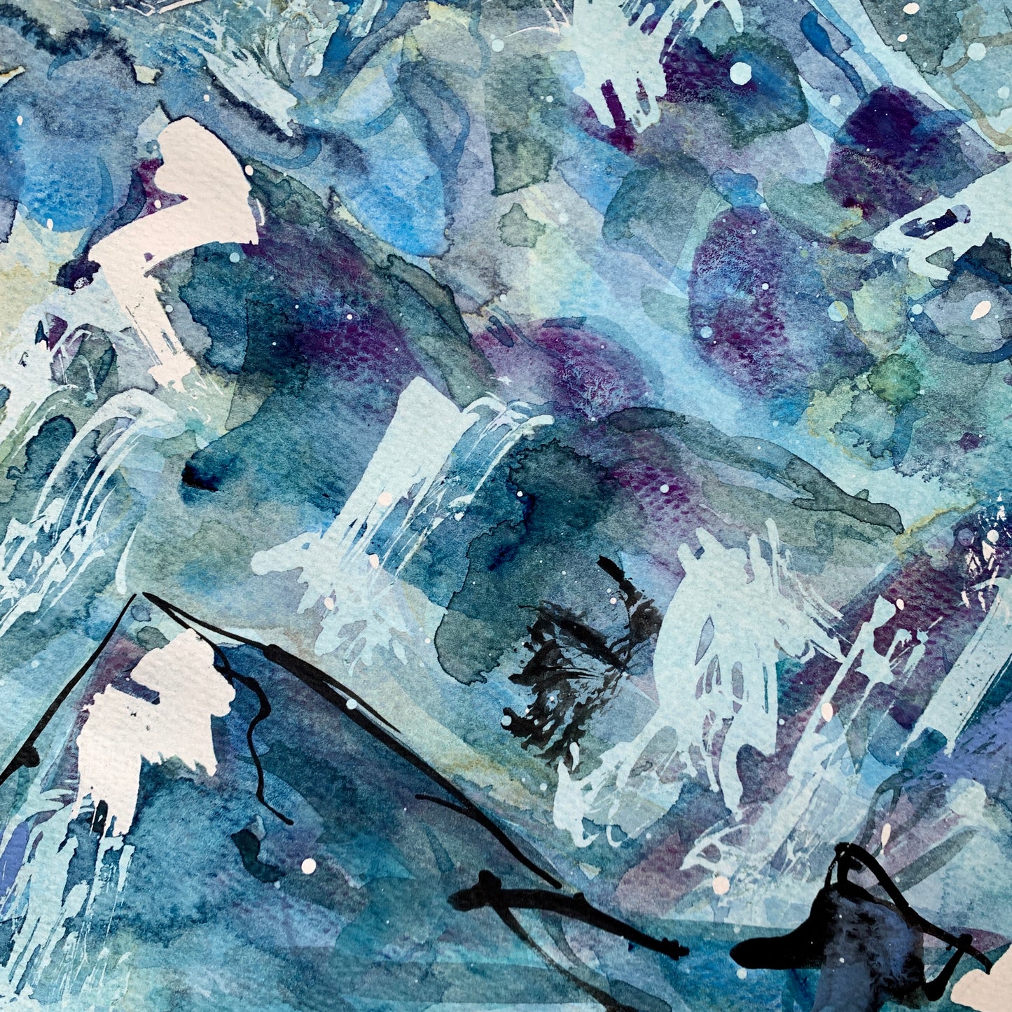 Be More Mountain (Original, Signed and Framed)