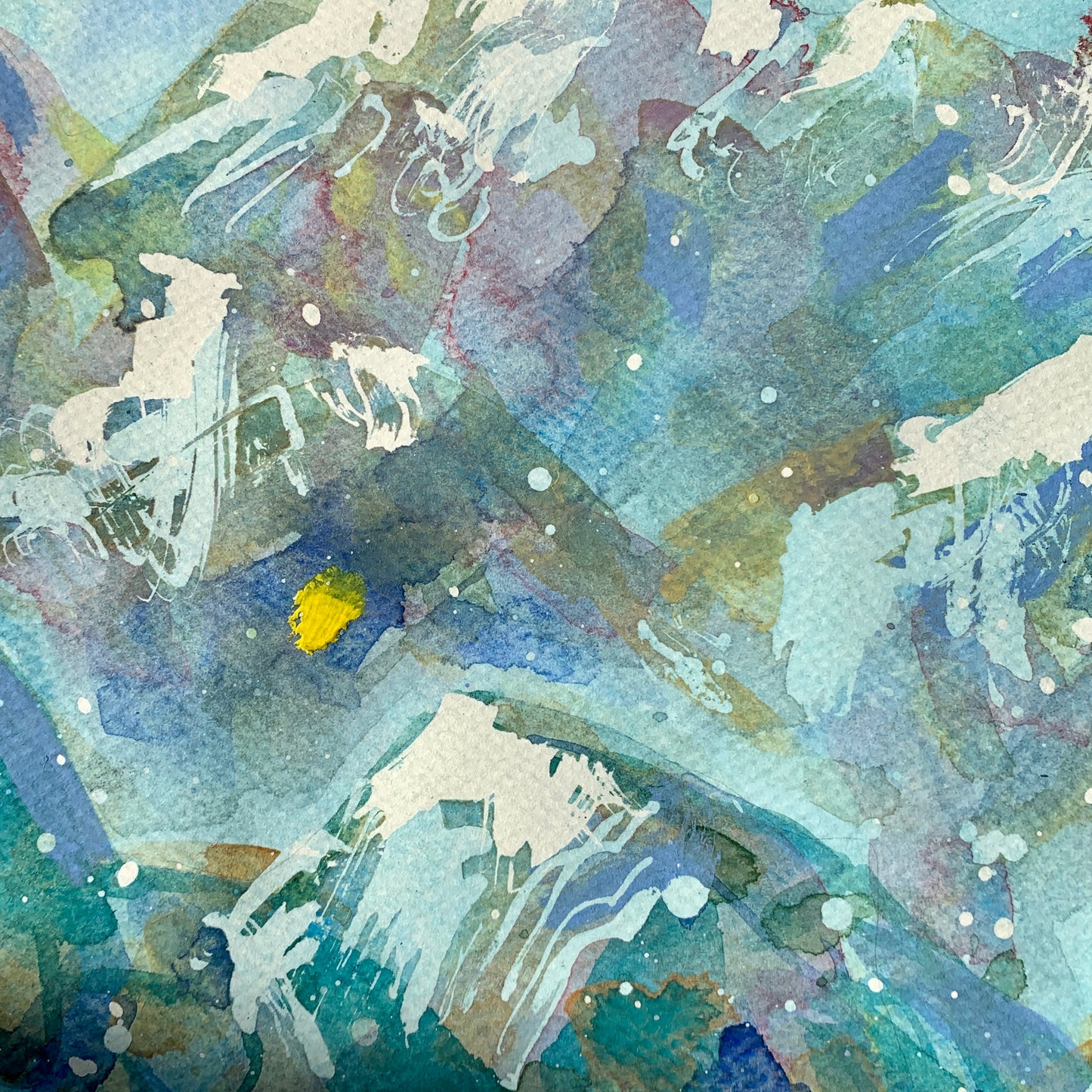 Be More Mountain (Original, Signed and Framed)