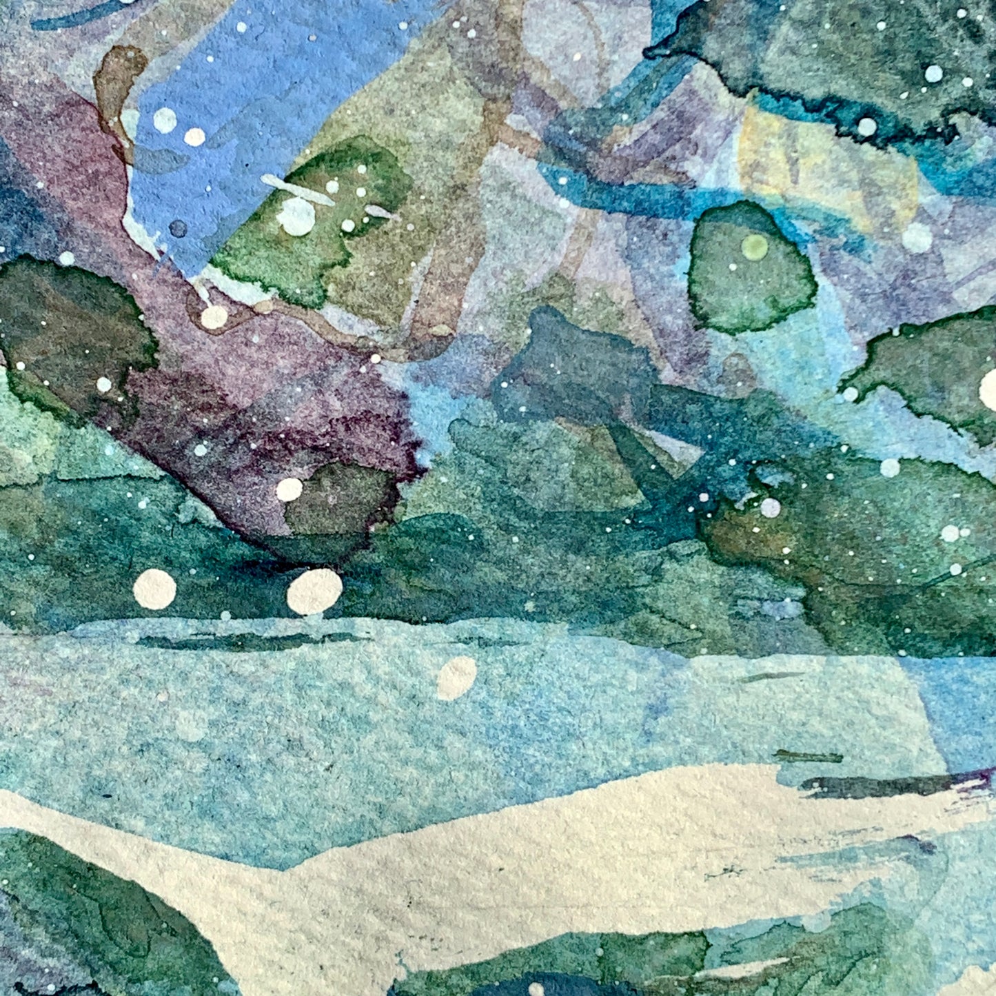 Be More Mountain (Original, Signed and Framed)