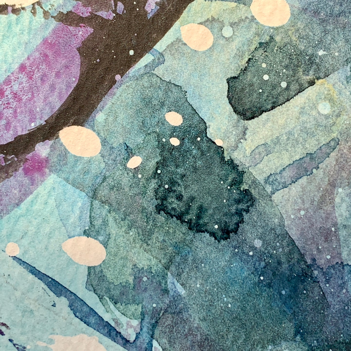 Be More Mountain (Original, Signed and Framed)