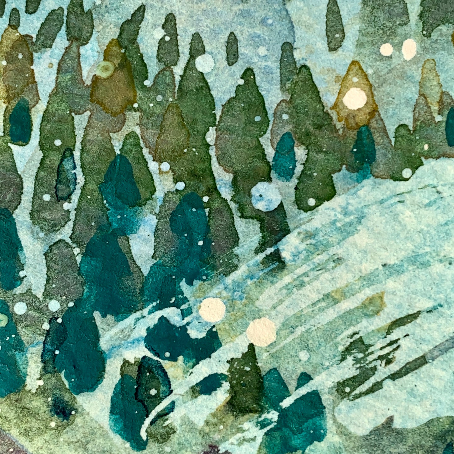 Be More Mountain (Original, Signed and Framed)