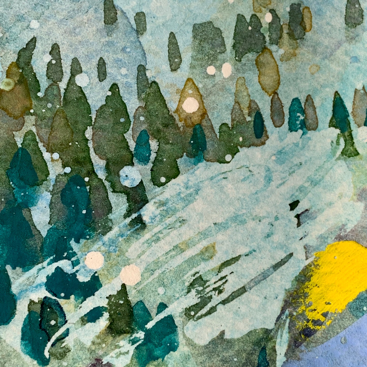 Be More Mountain (Original, Signed and Framed)