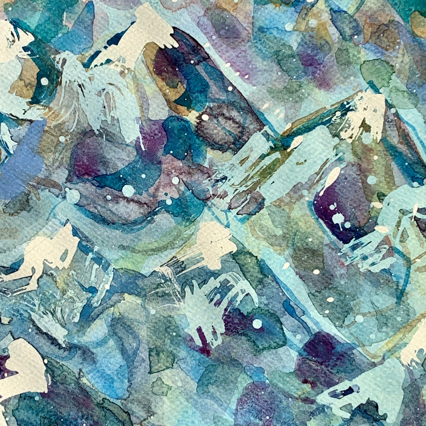 Be More Mountain (Original, Signed and Framed)