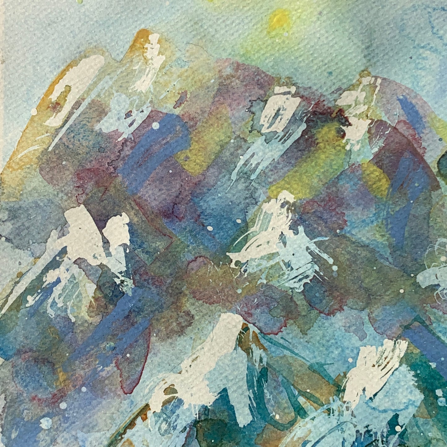 Be More Mountain (Original, Signed and Framed)