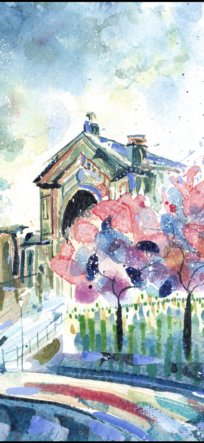 Good Morning Blossom (Original, Signed and Framed)