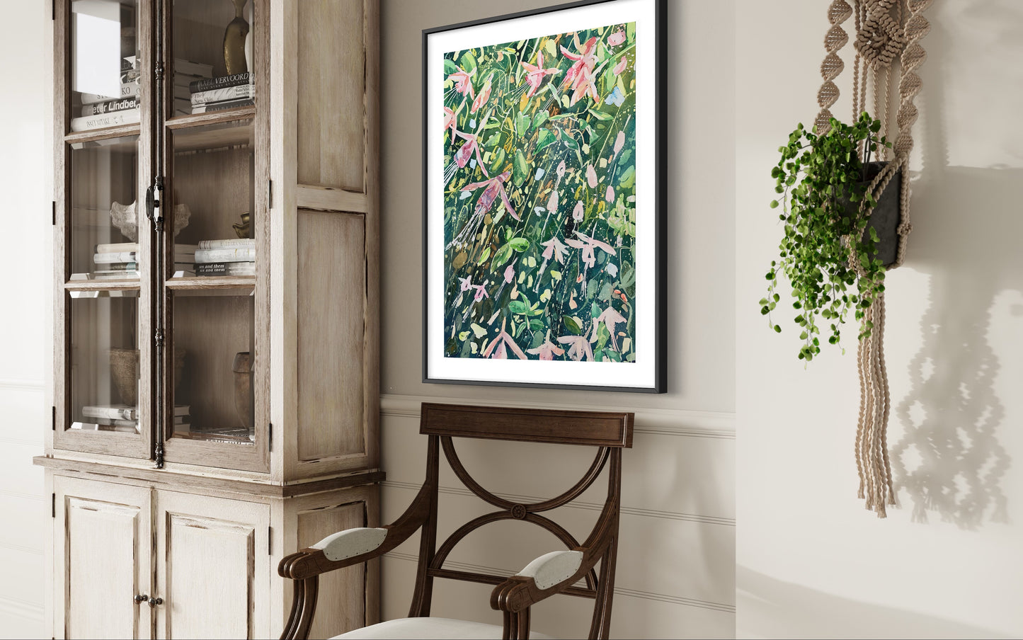 Moment of Flowers (Original, Signed and Framed)