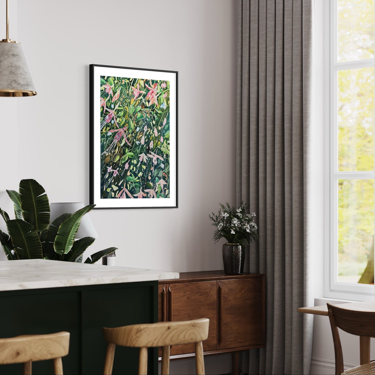 Moment of Flowers (Original, Signed and Framed)