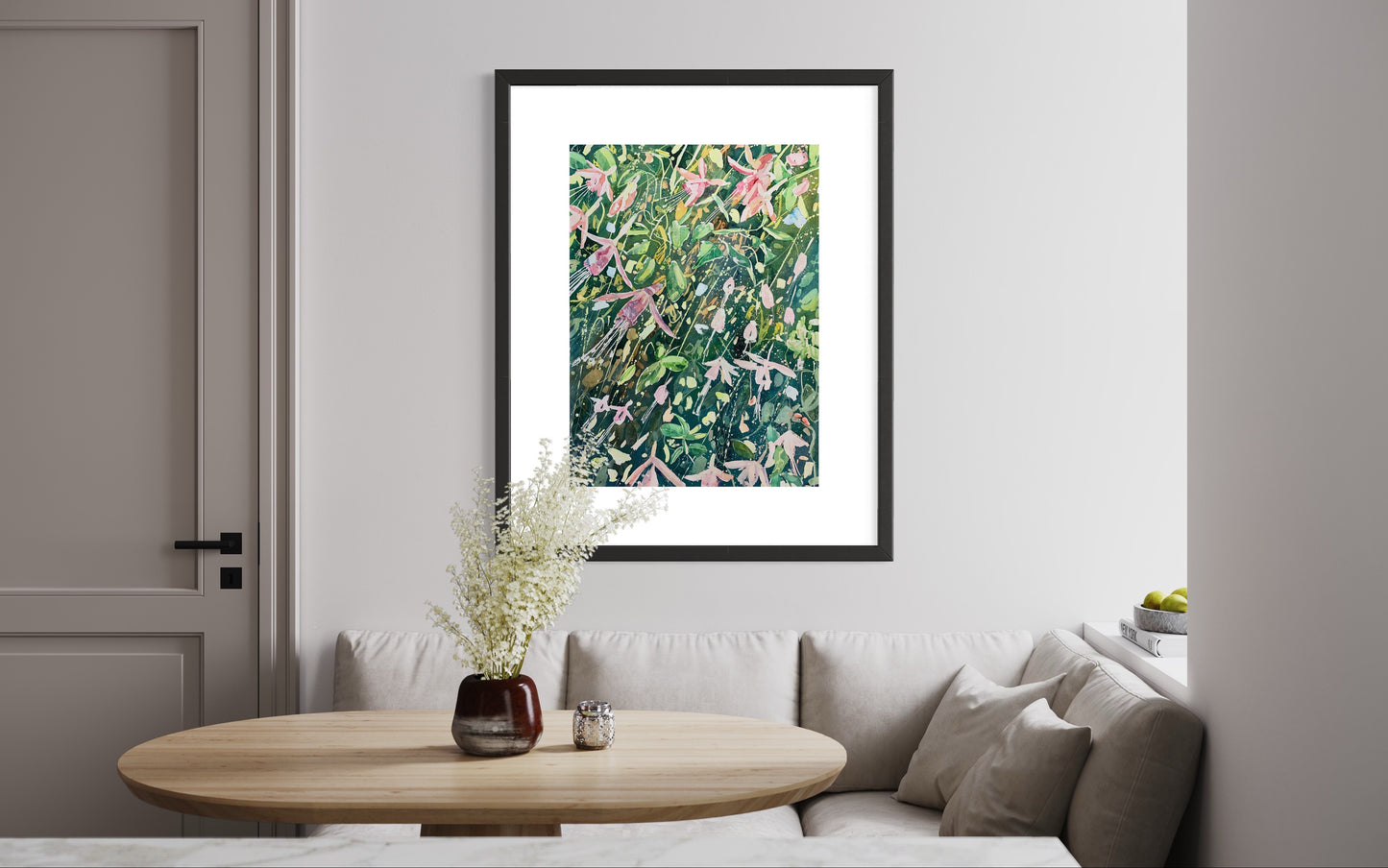 Moment of Flowers (Original, Signed and Framed)