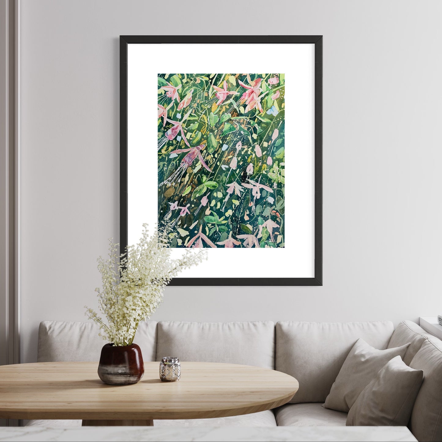 Moment of Flowers (Original, Signed and Framed)