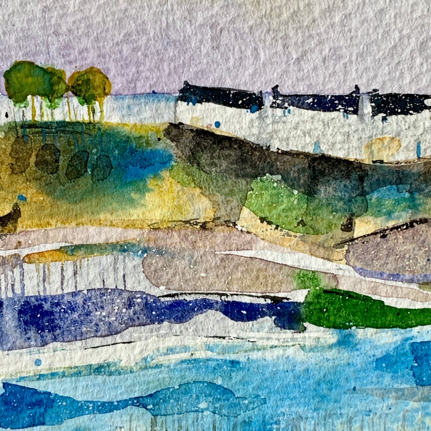 SALE - The Rain and The Sun (Original, Signed and Framed)