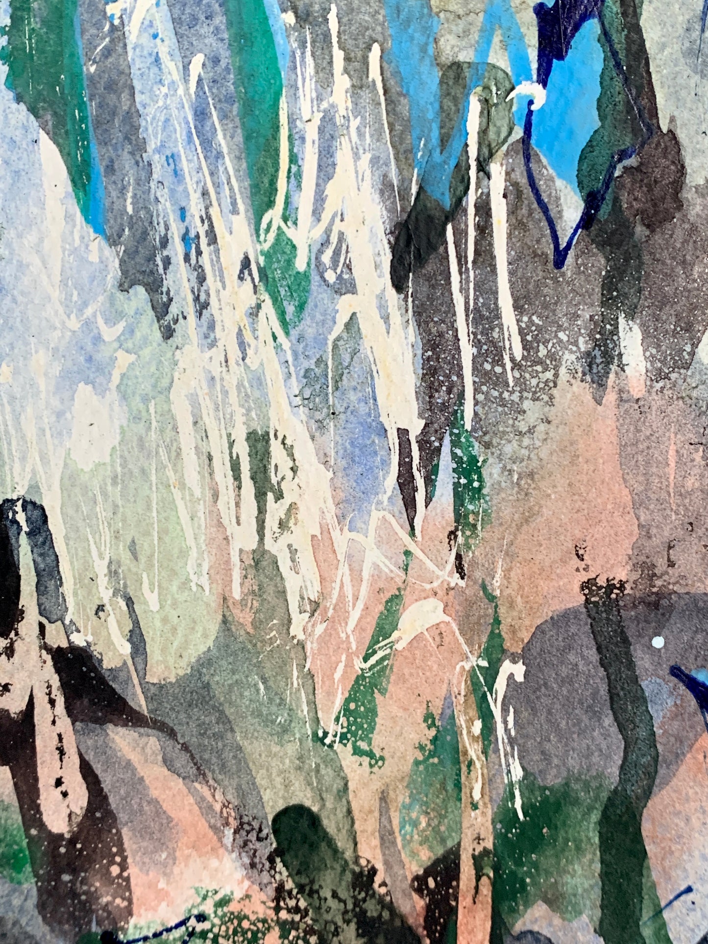 Delicate pastel colours by mattwatercolours