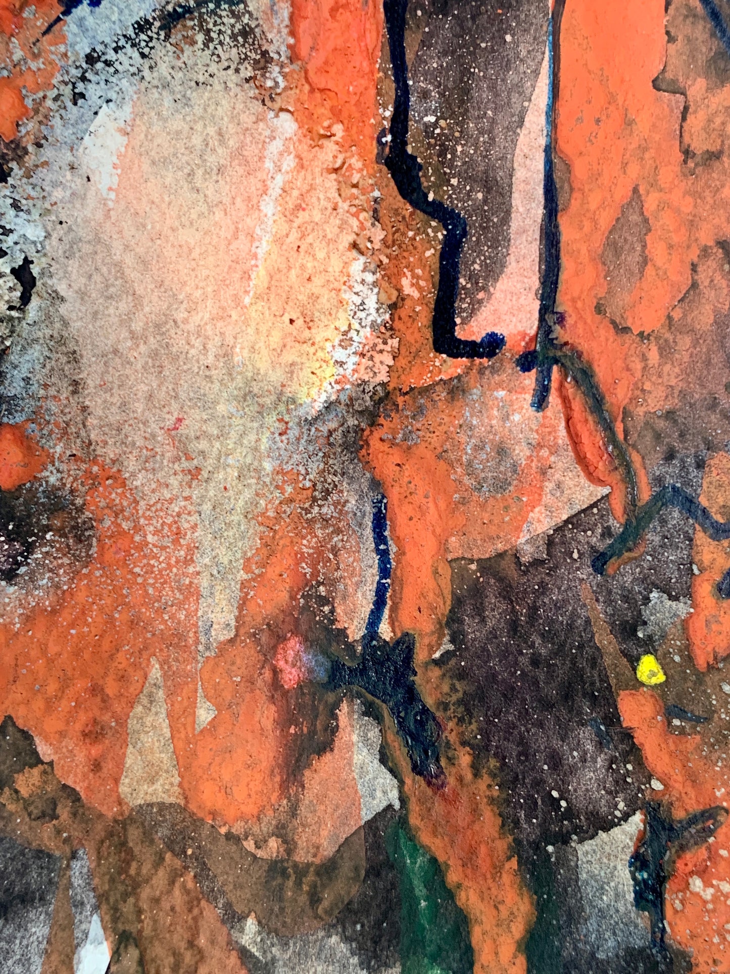 Close up image of Windsor and Newton Inks and Watercolours used to great effect
