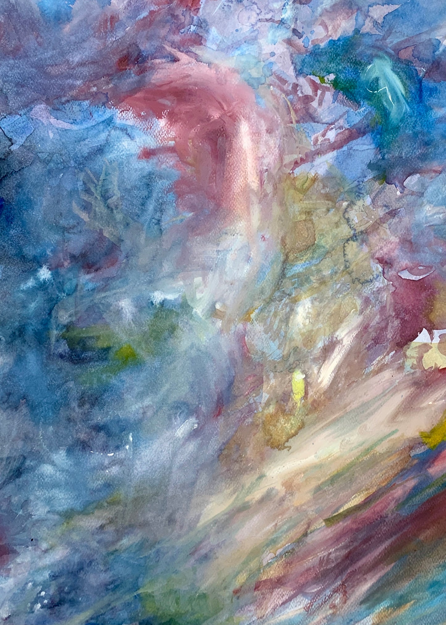 Colours and texture in fine art