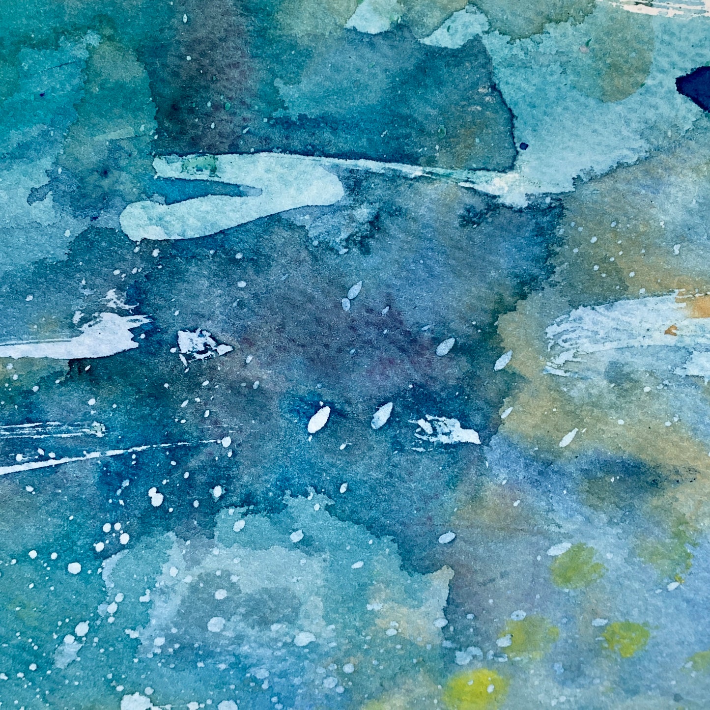 Water, Trees and Mist on the way Home (Original, Signed and Framed)