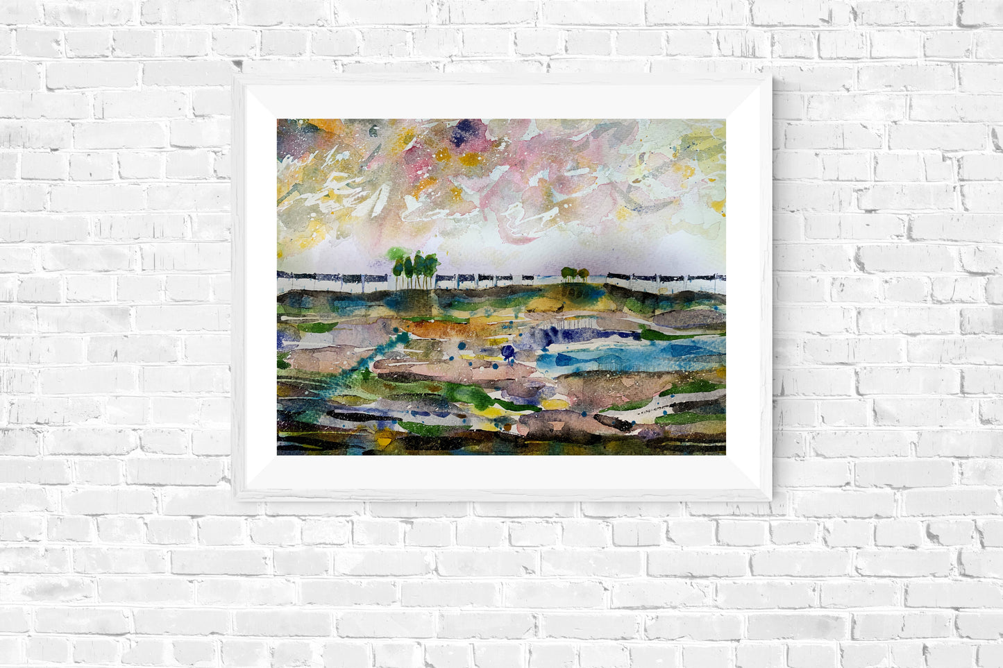 SALE - The Rain and The Sun (Original, Signed and Framed)