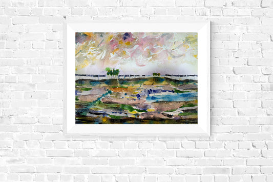 The Rain and The Sun (Original, Signed and Framed)