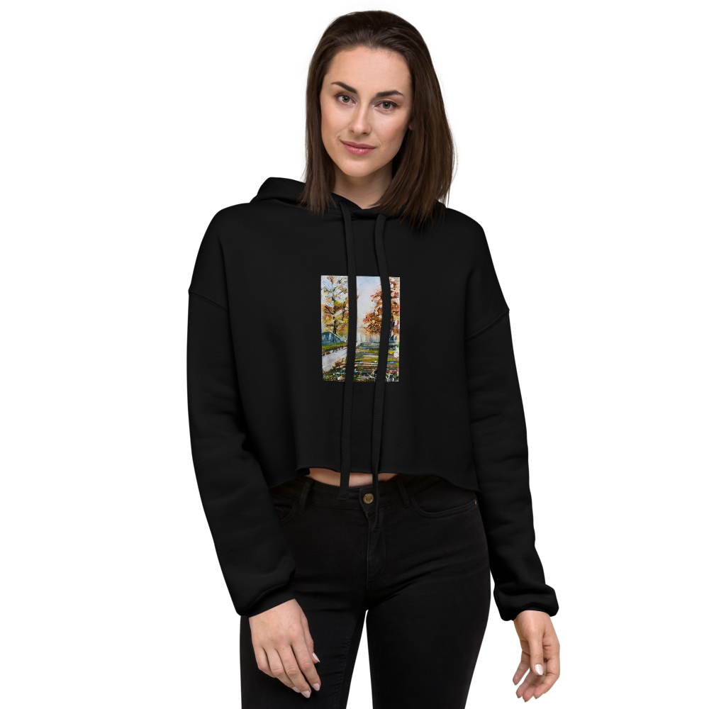 Crop Hoodie - Autumn
