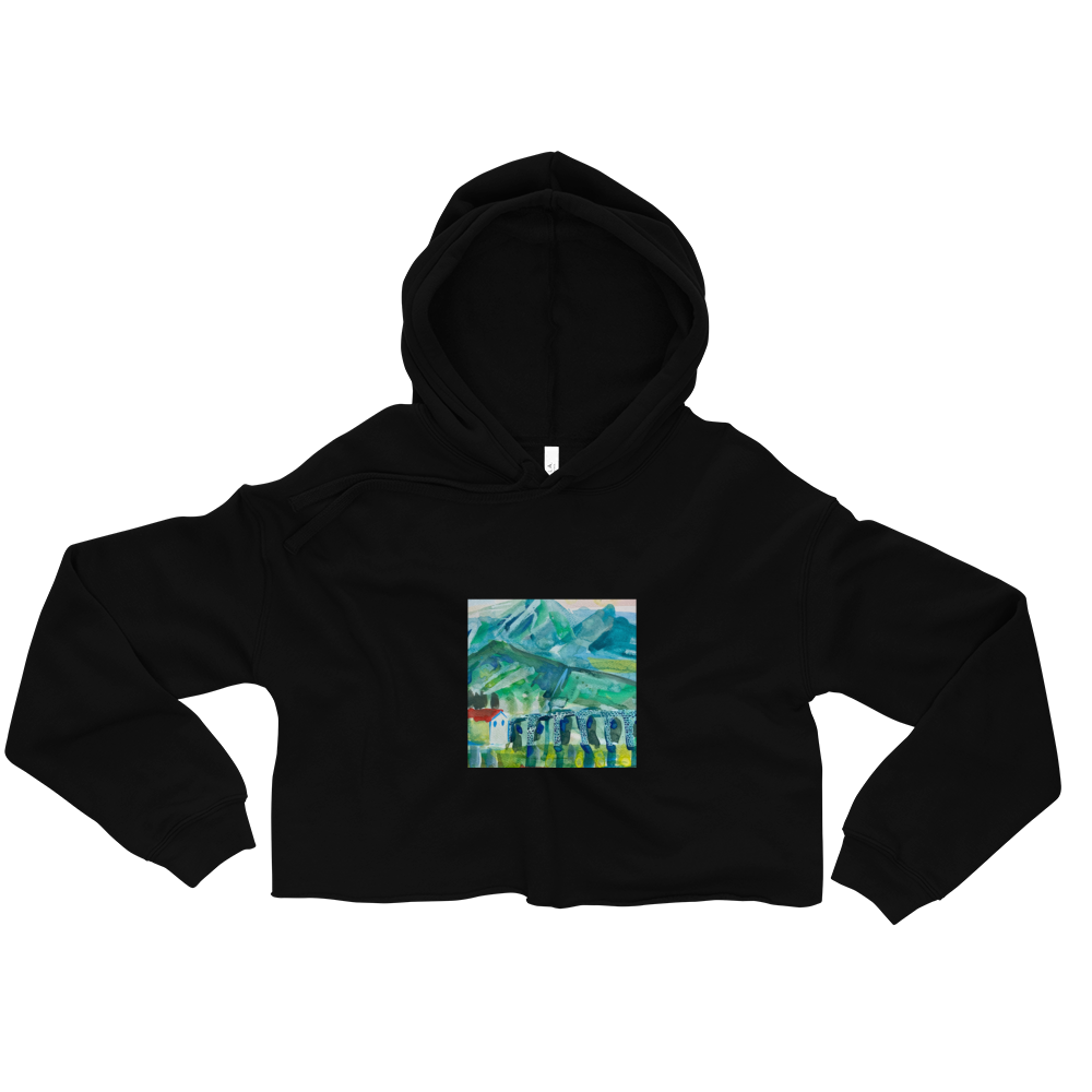 Crop Hoodie - The Peaceful