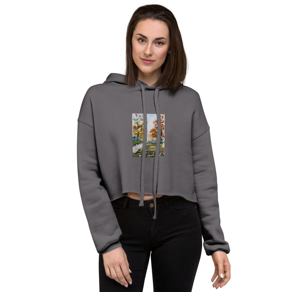 Crop Hoodie - Autumn