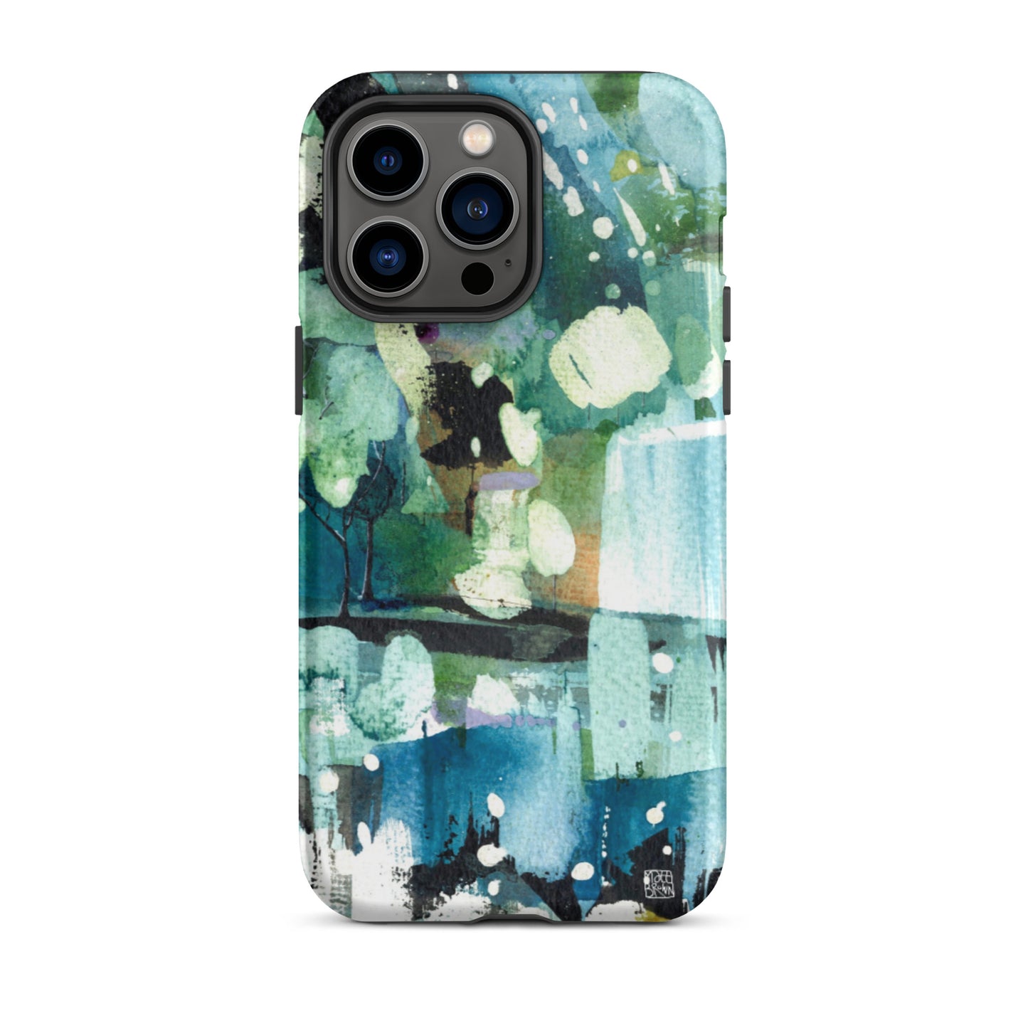 Tough iPhone Art Case - Waterfall in the Forest