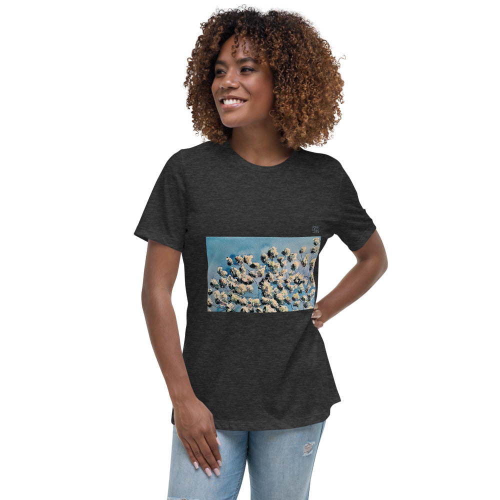 Women's Relaxed T-Shirt - Apple Blossom