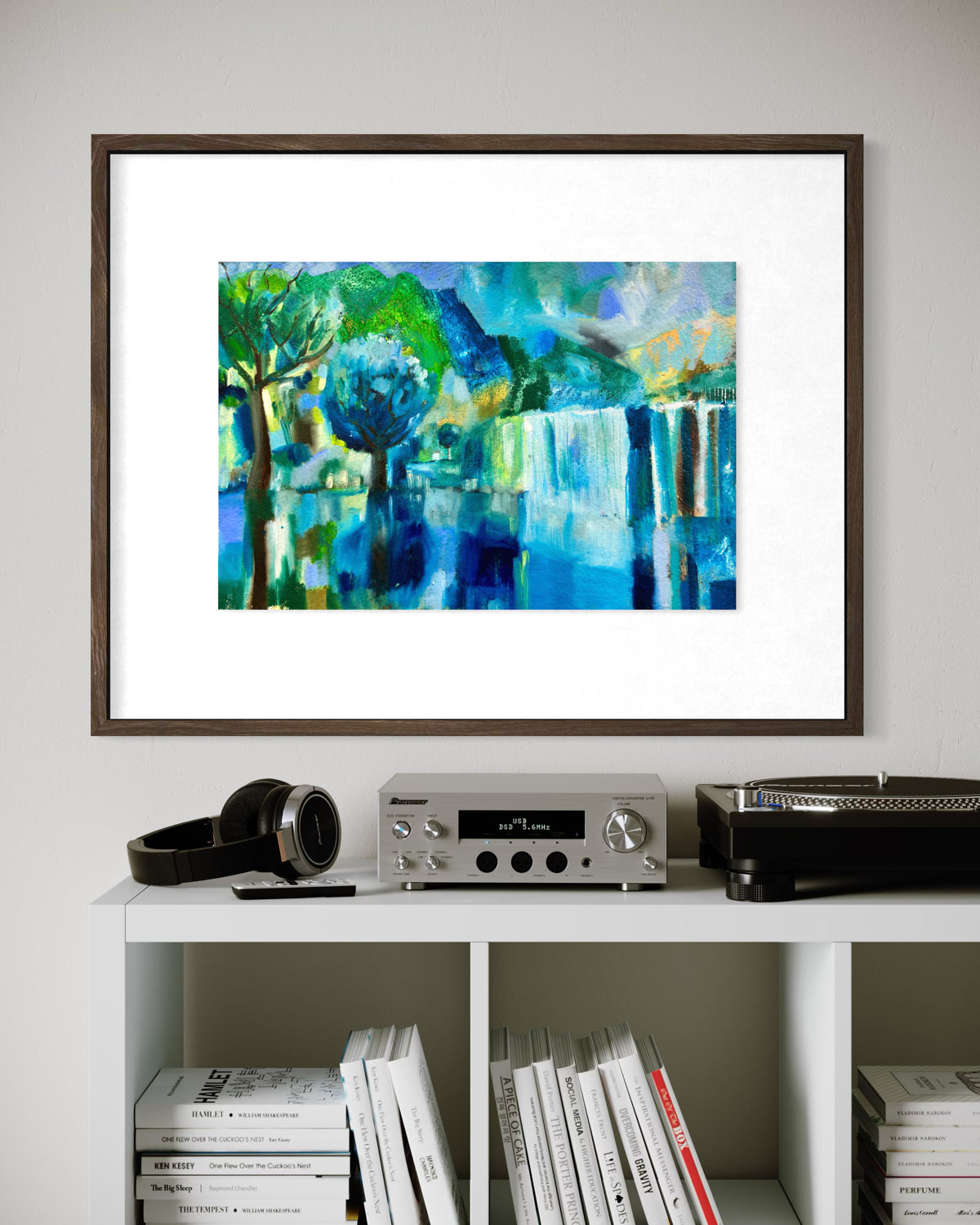 Peace is the fairest form of happiness (Original, Signed and Framed)