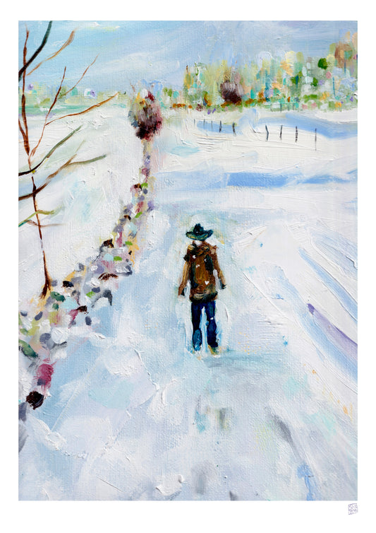 Limited Edition Print - Snow Way