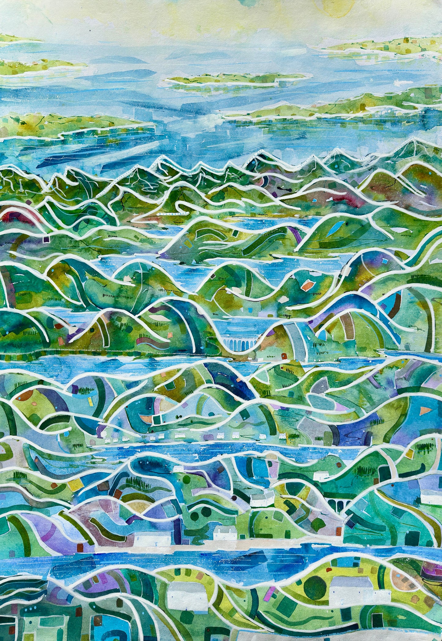 Highlands and islands (Original, Signed and Framed)