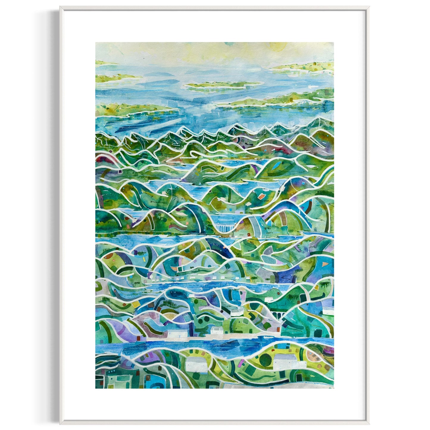 Highlands and islands (Original, Signed and Framed)