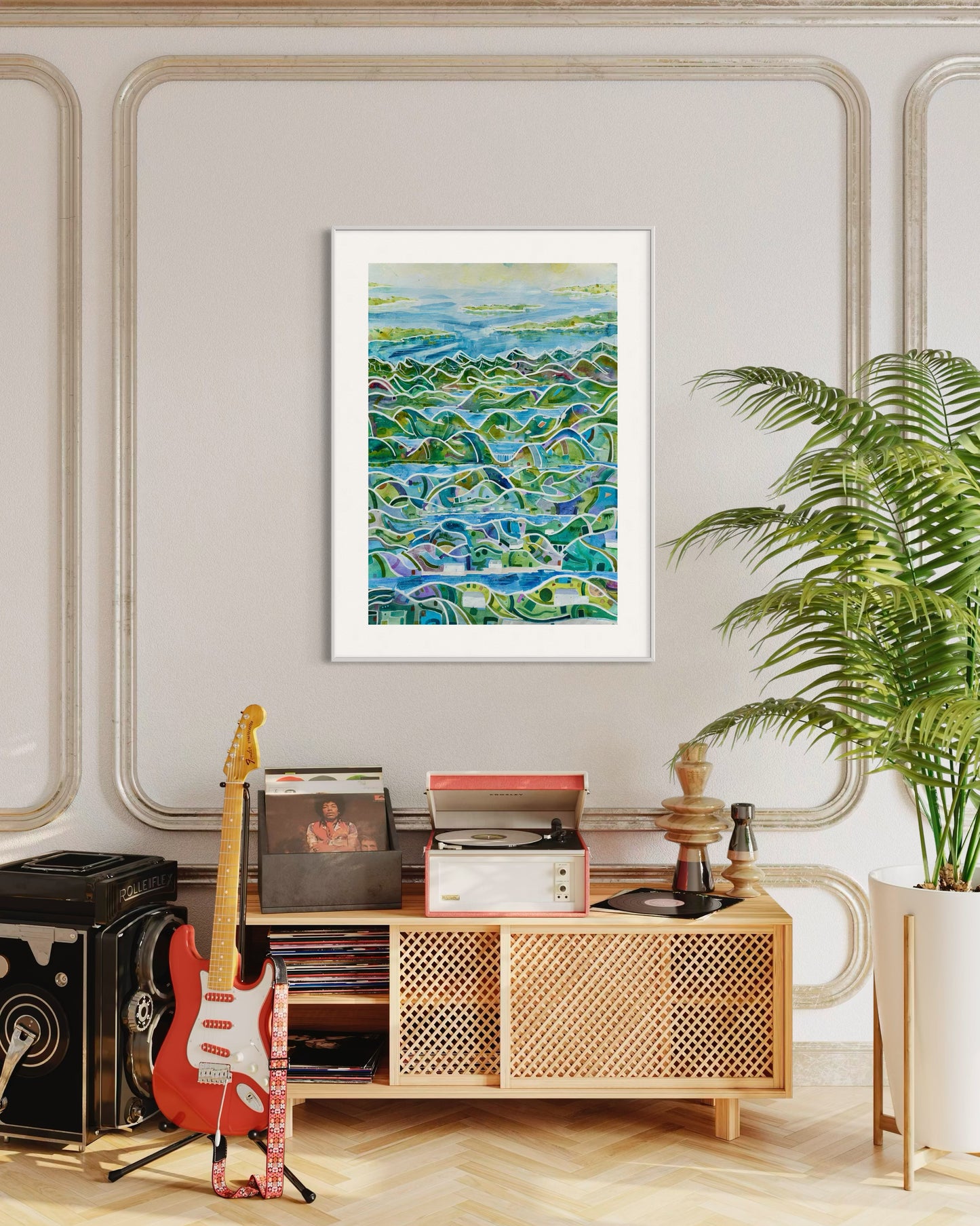 Highlands and islands (Original, Signed and Framed)