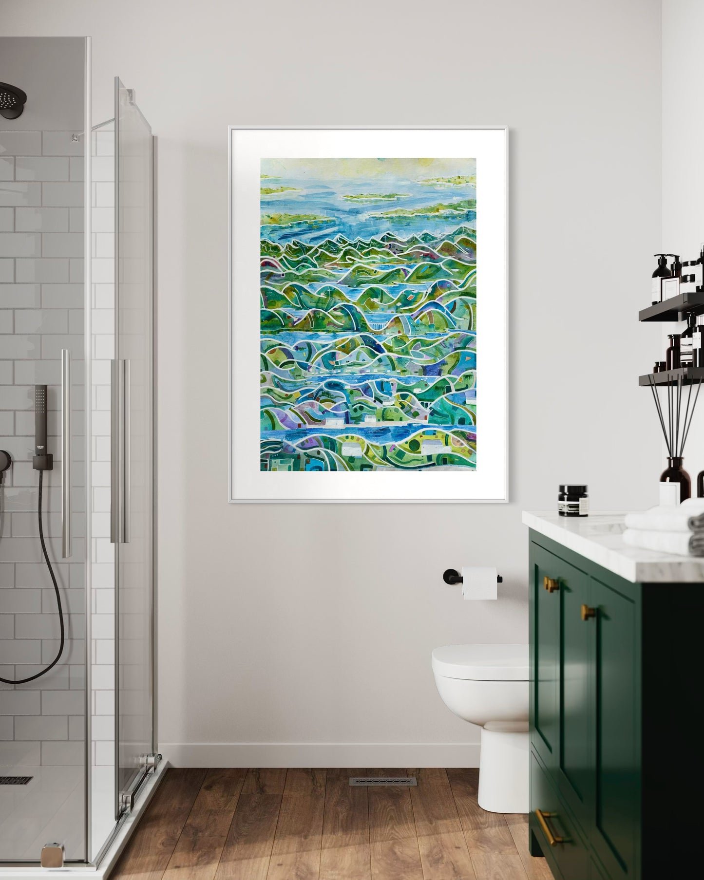 Highlands and islands (Original, Signed and Framed)