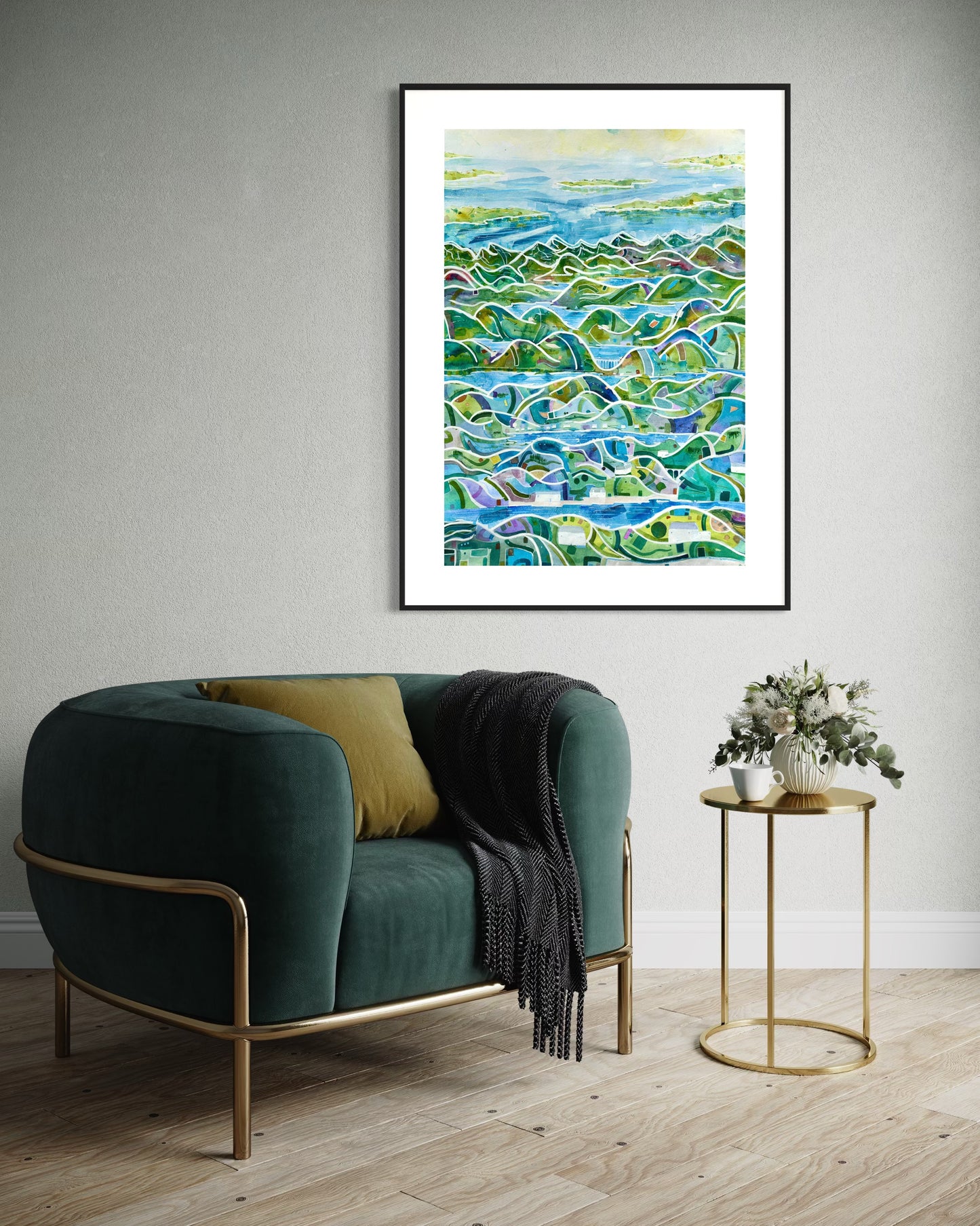 Highlands and islands (Original, Signed and Framed)