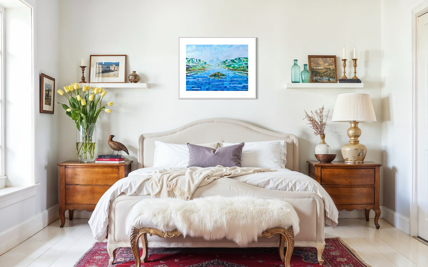 Across the bay (Original, Signed and Framed)
