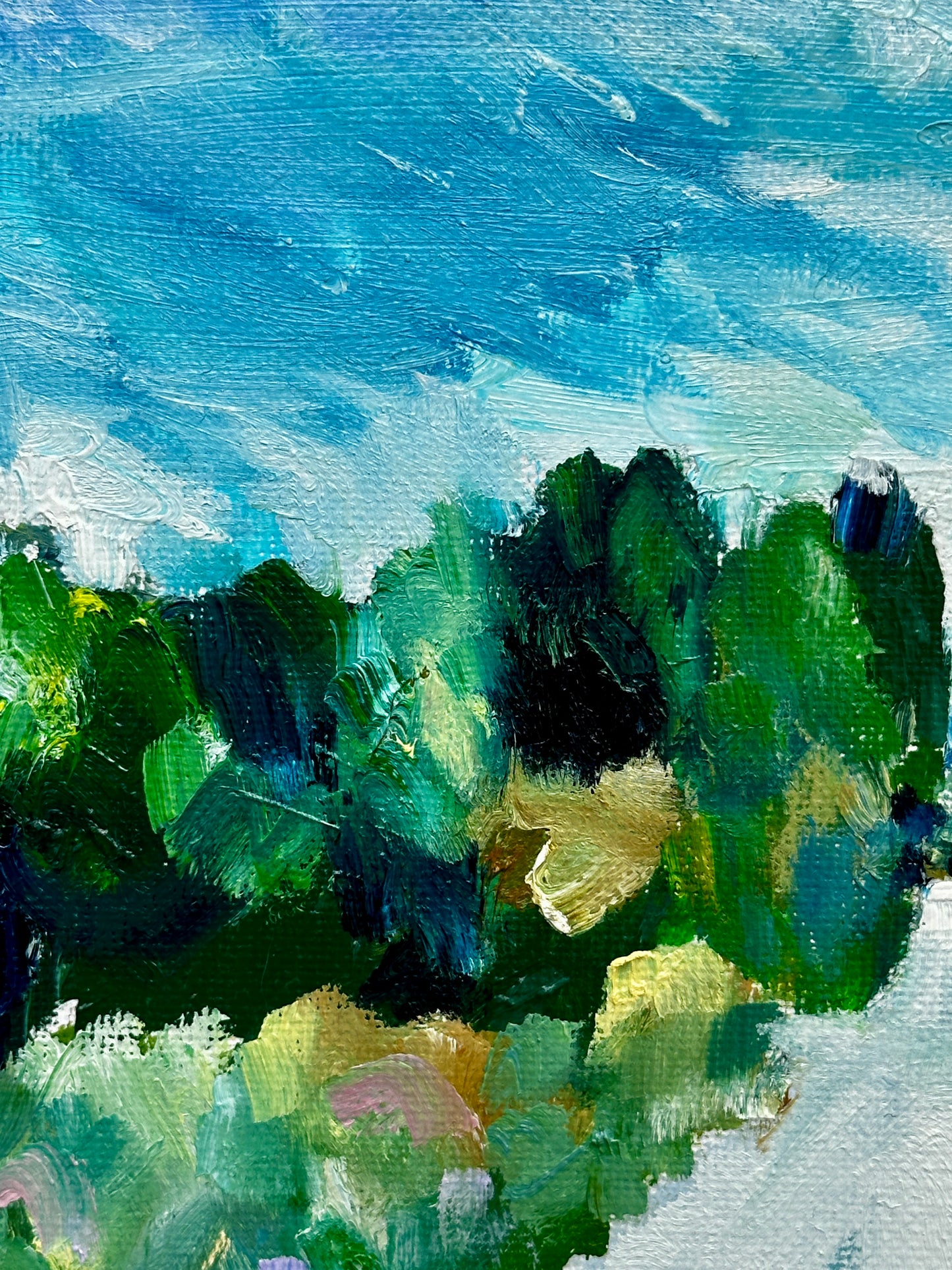 Walking home (Original, Signed and Framed)