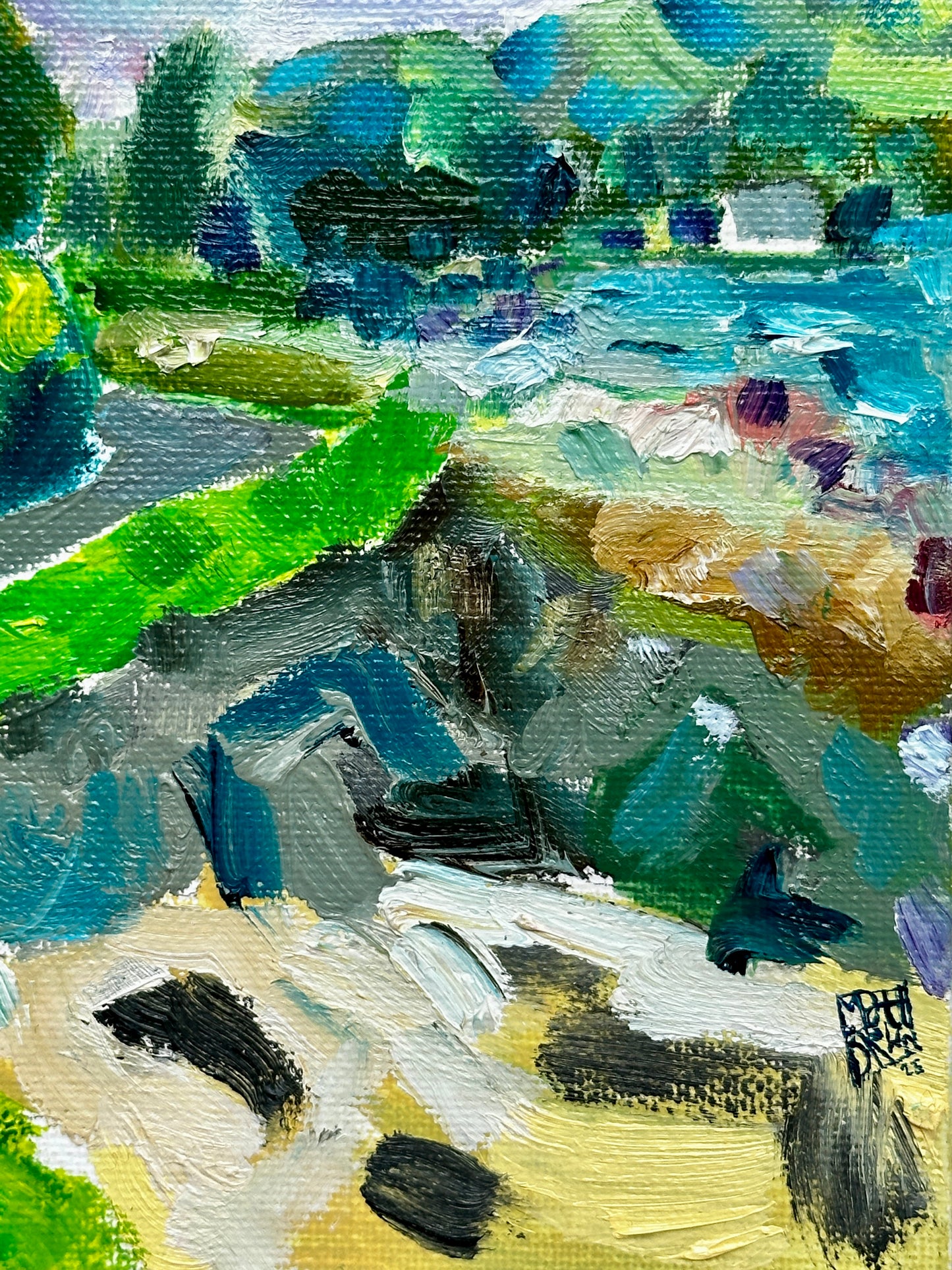 Every Corner (Original, Signed and Framed)