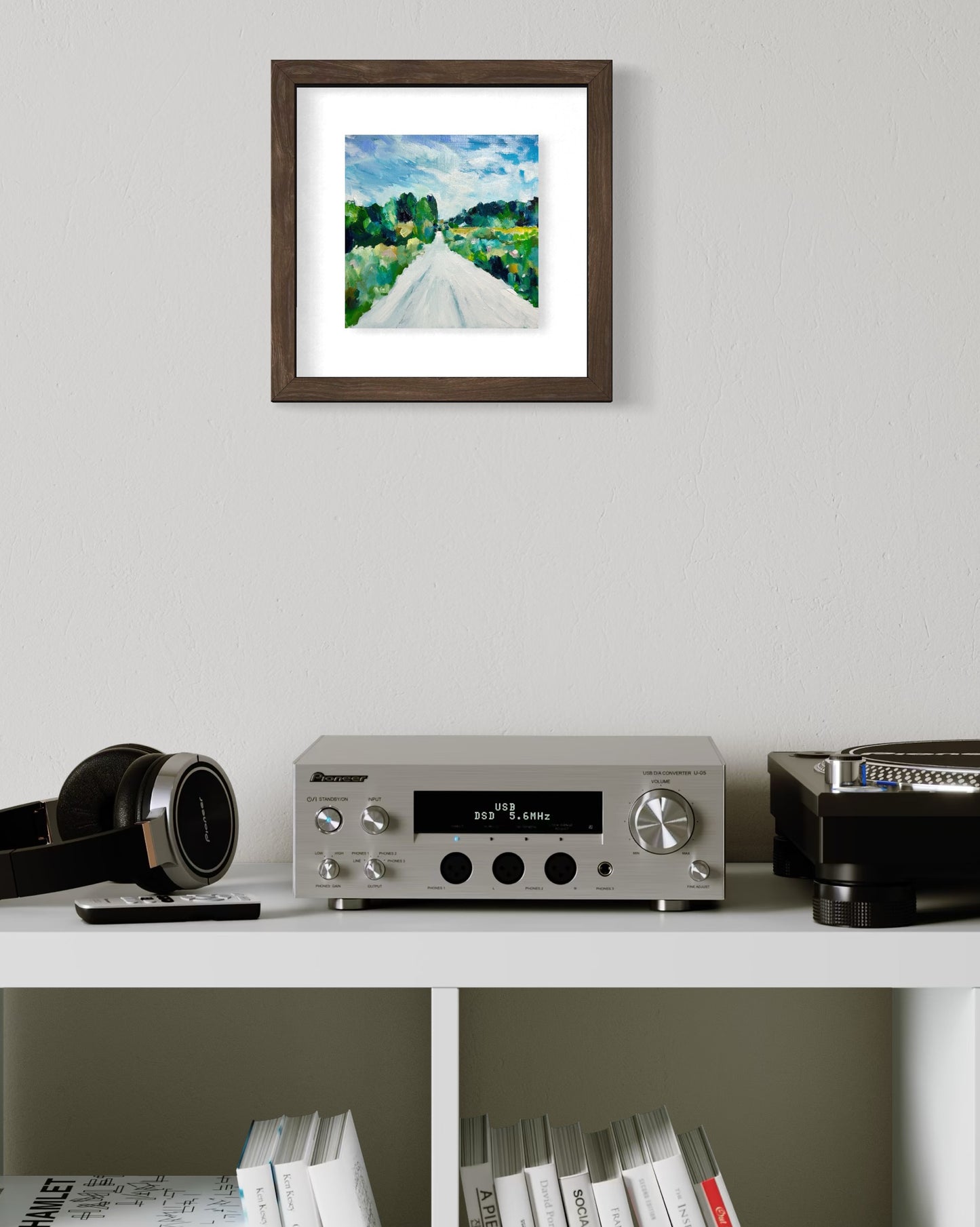 Walking home (Original, Signed and Framed)