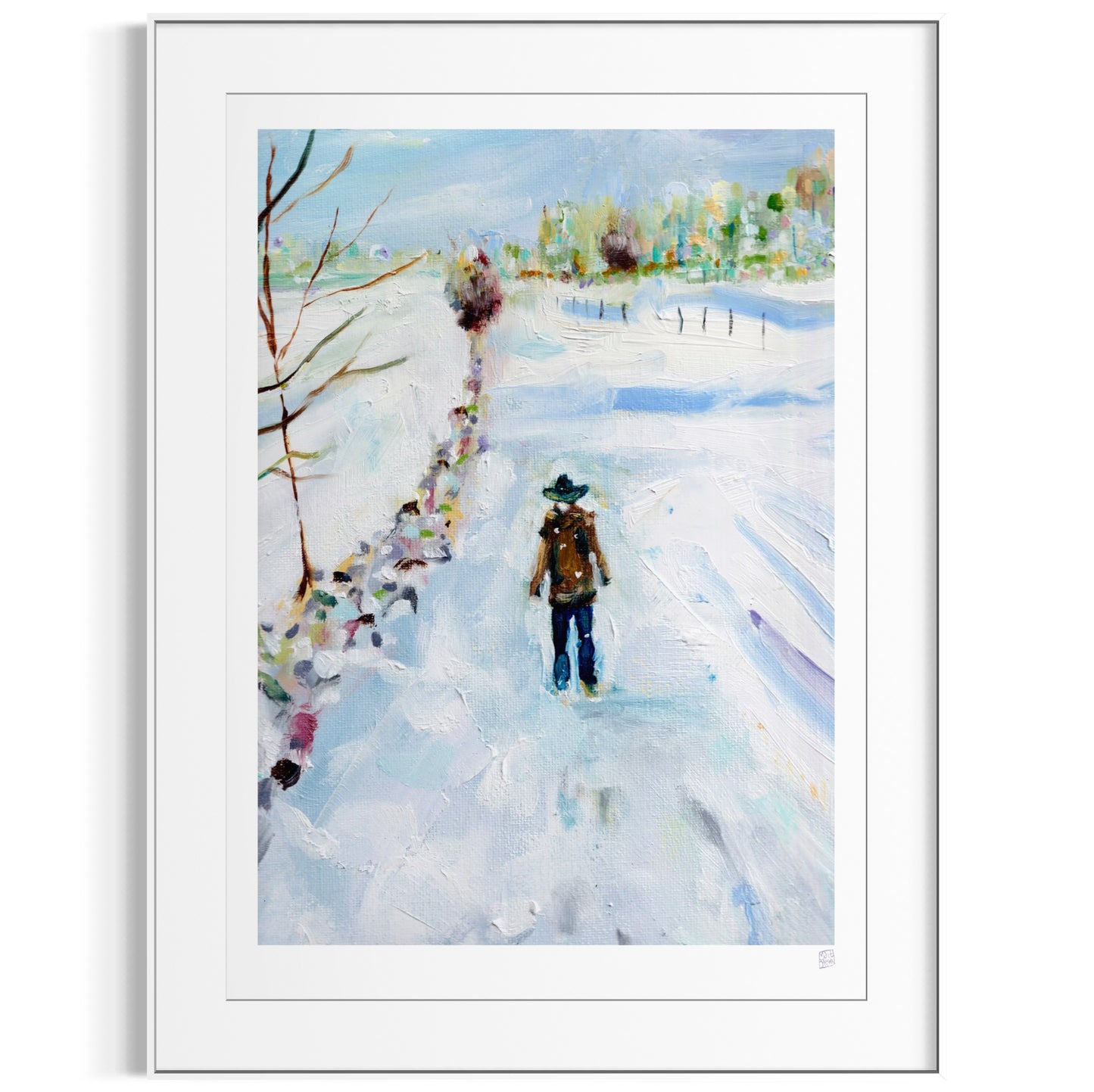 Limited Edition Print - Snow Way