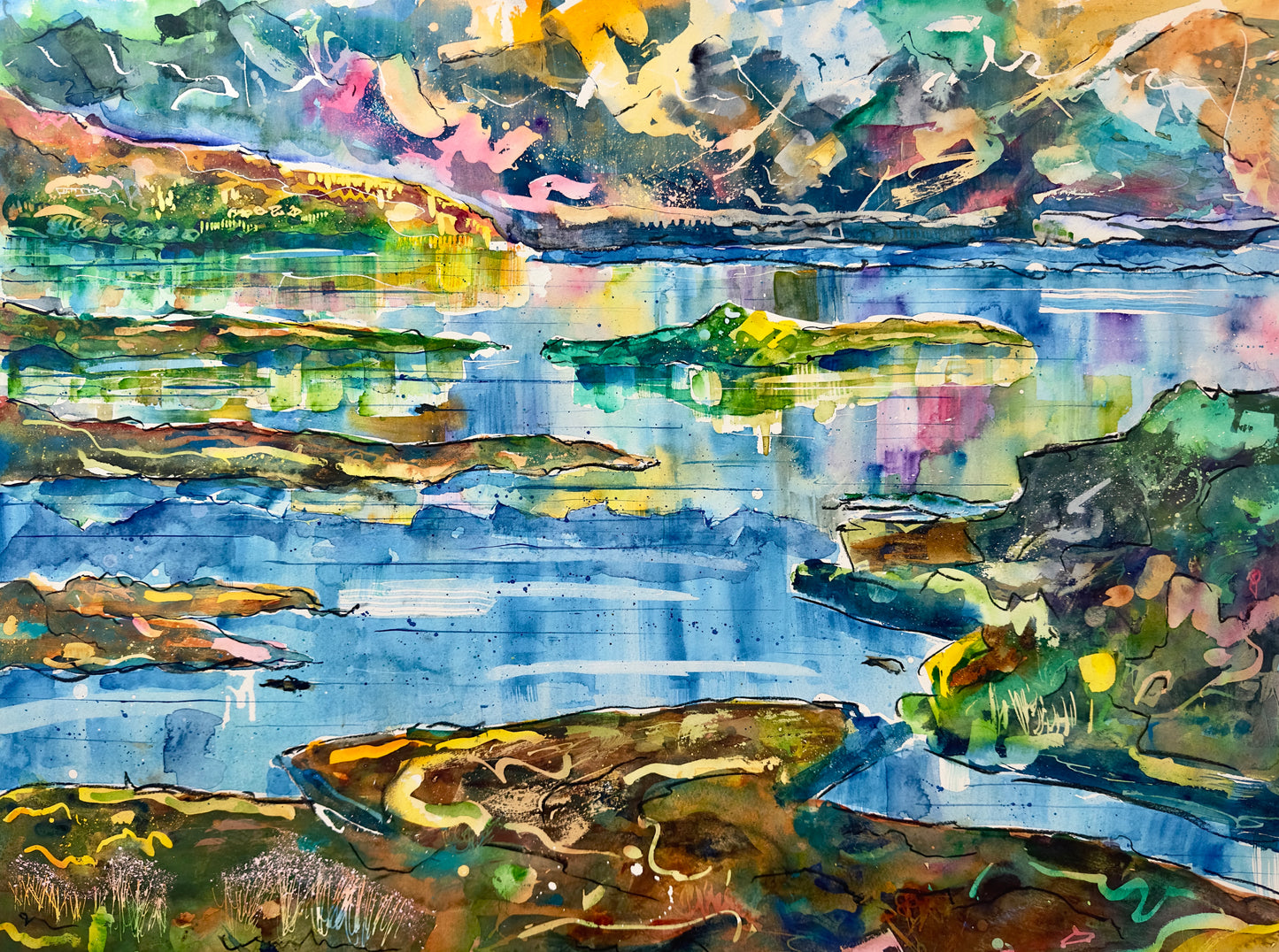 Aurora (Original, Signed and Framed)