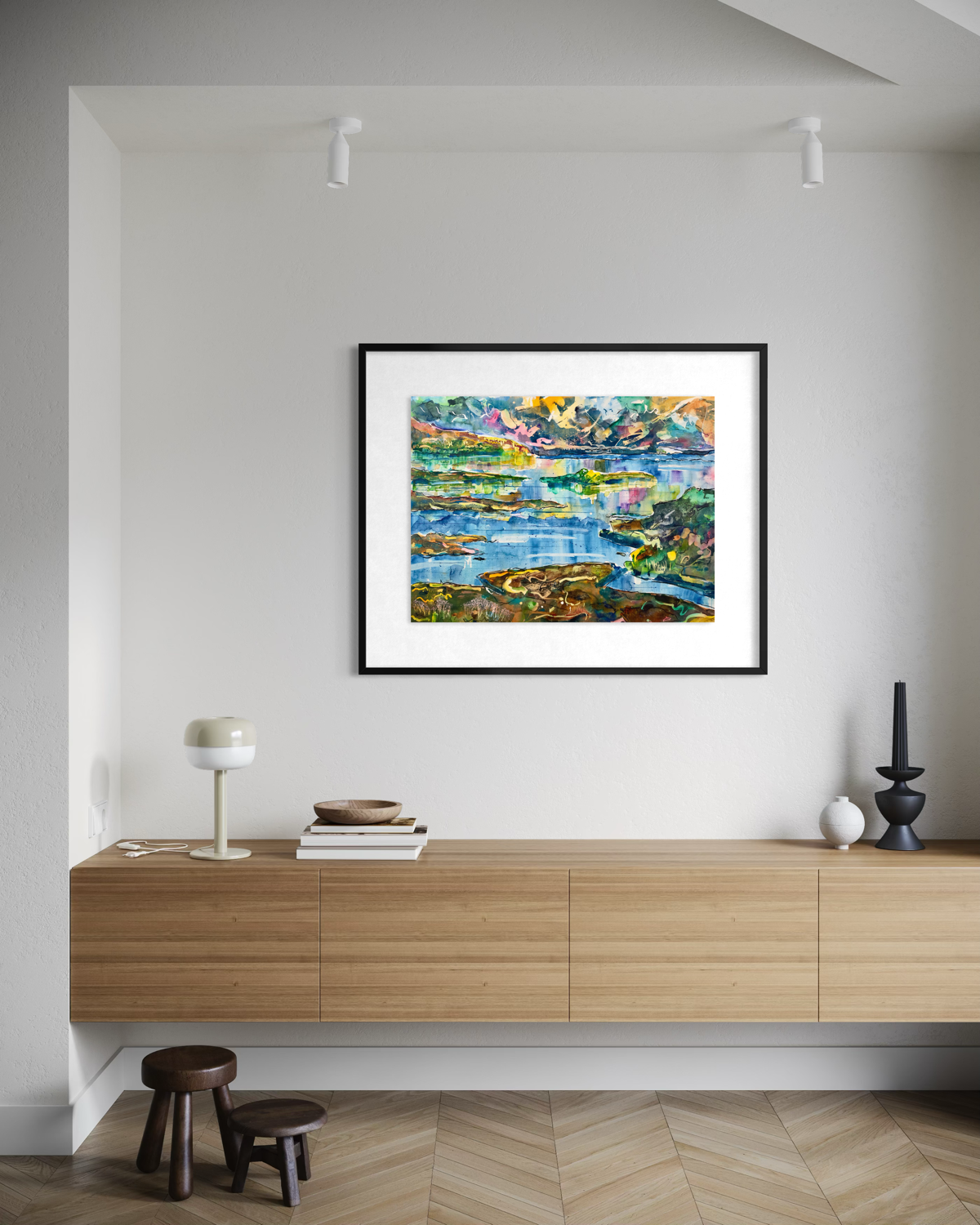 Aurora (Original, Signed and Framed)