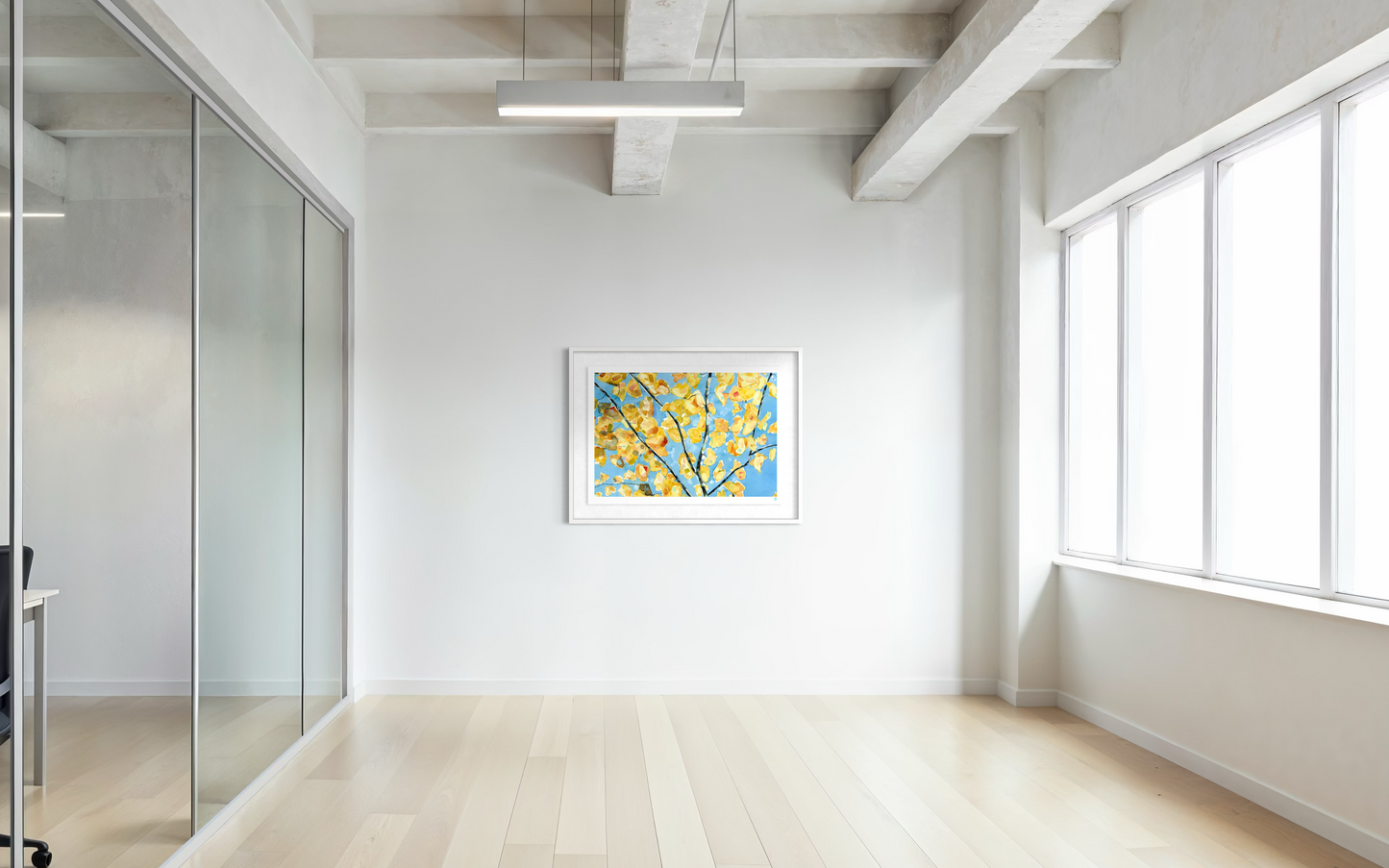 Limited Edition Print - Yellow Blue